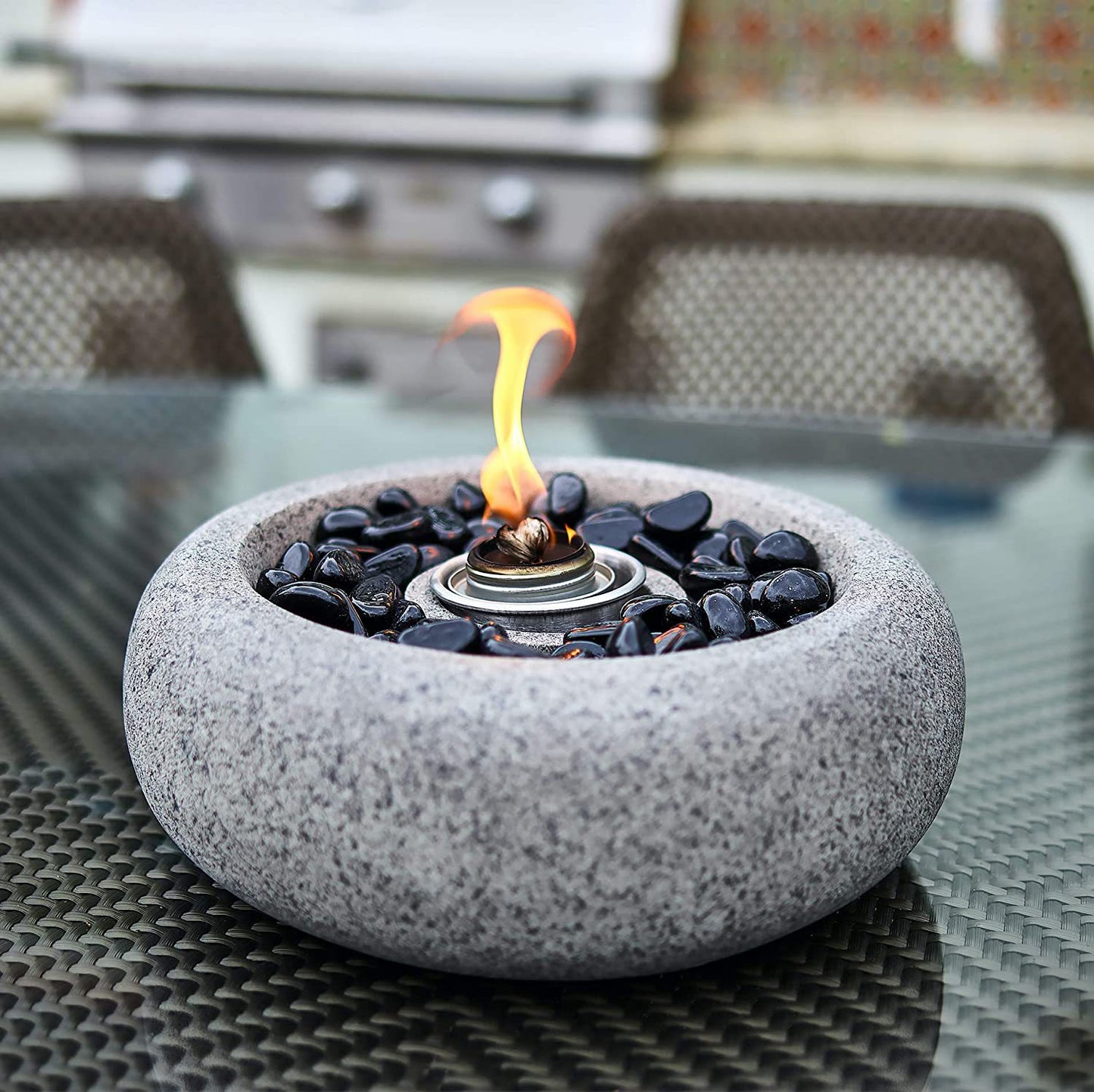 Desktop friction alcohol fireplace indoor outdoor brazier portable brazier bowl fireplace desktop small stove Amazon