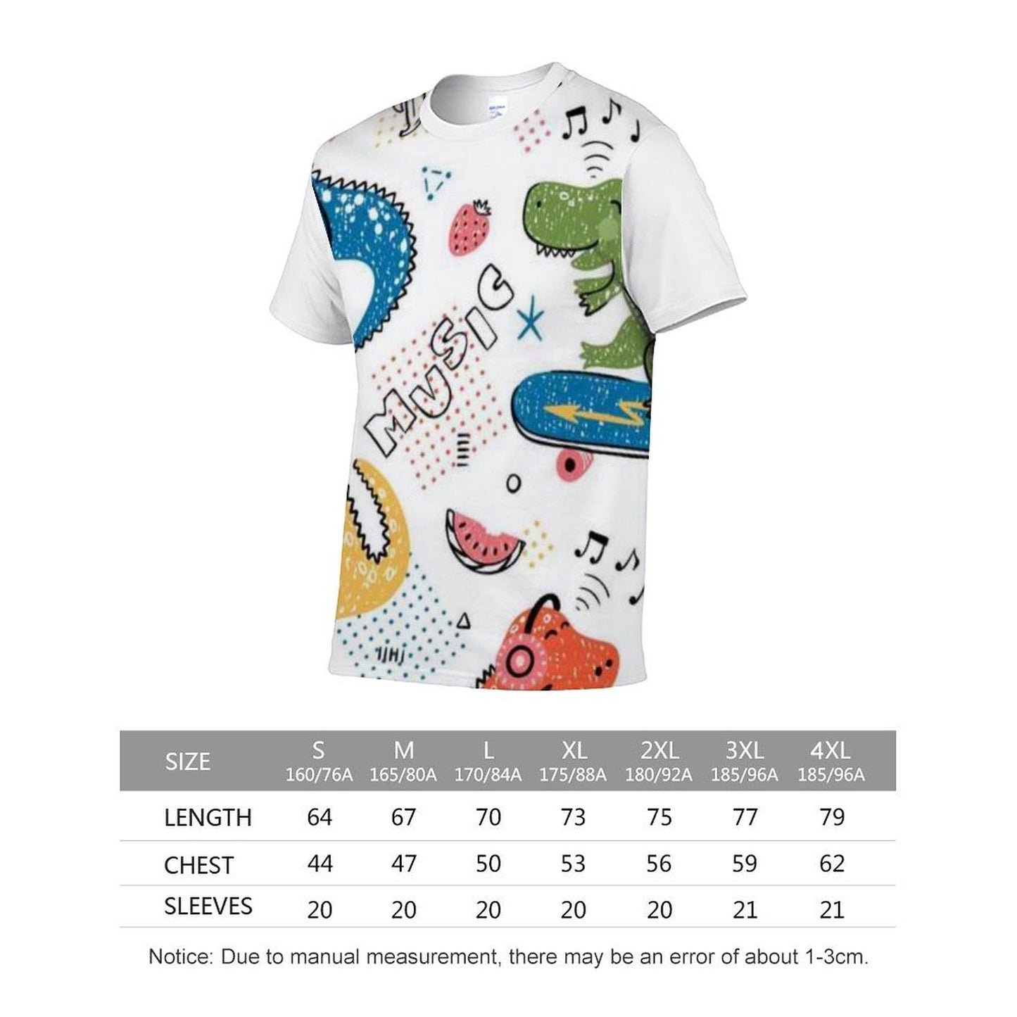 Unisex Short-sleeve Shirt All-Over-Print