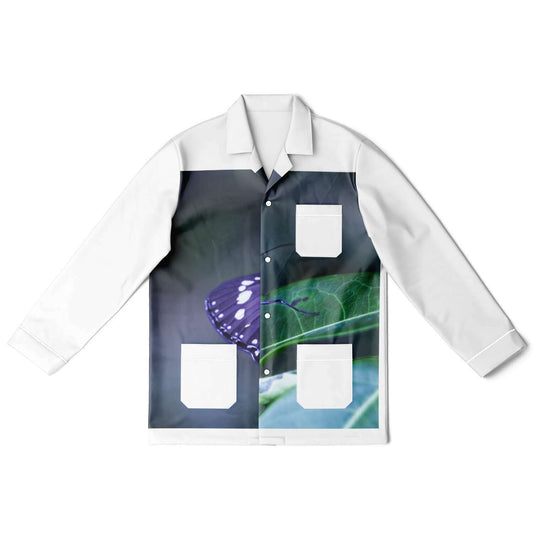 Men's Satin Pajamas - AOP